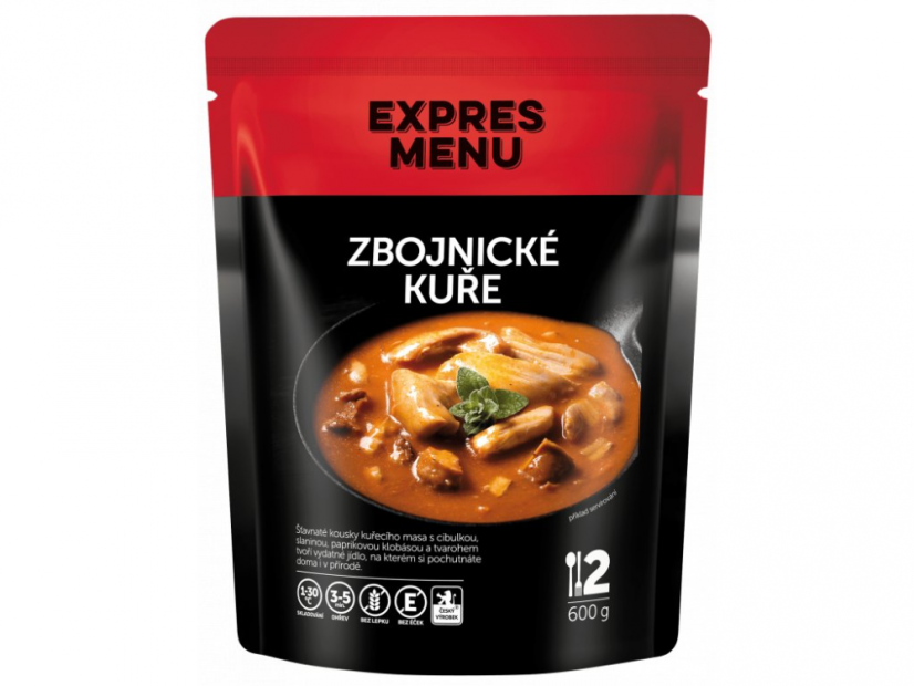 Expres Menu zbojnické kuře 2 porce 600g