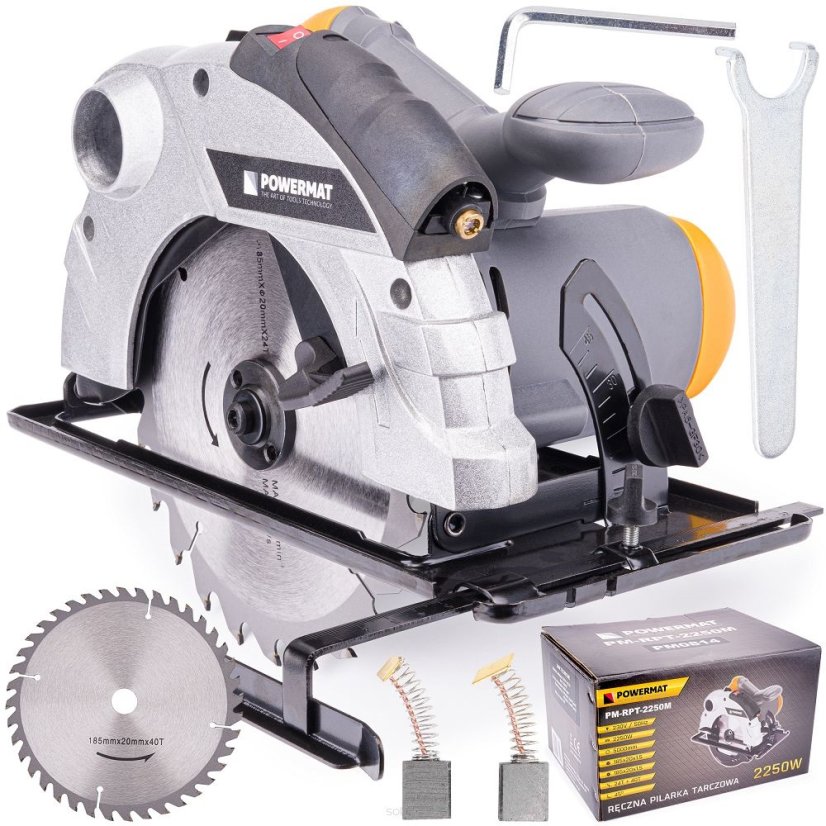 POWERMAT Okružní pila 2250W PM-RPT-2250M 185mm