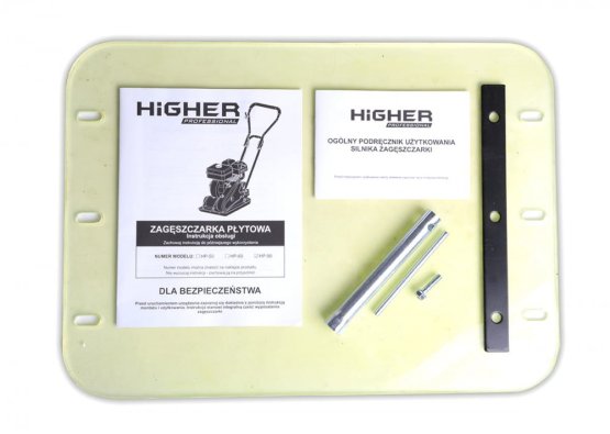 HIGHER vibrační deska PROFESSIONAL HP-60 - 60kg