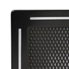 Krbová mřížka 16x32 cm, PREMIUM TREND černý mat