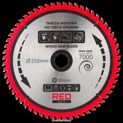 POWERMAT RTZTWD0082 Sada 5 pilových kotoučů 255x30mm 24/40/60/80/100Z