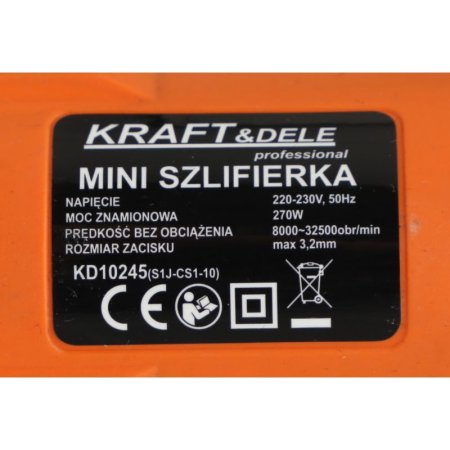 Kraft&Dele KD10245 minibruska s příslušenstvím 235 ks 270W