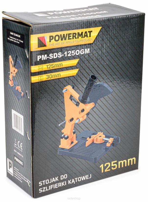 POWERMAT Stojan na úhlovou brusku 115-125mm PM-SDS-125OGM