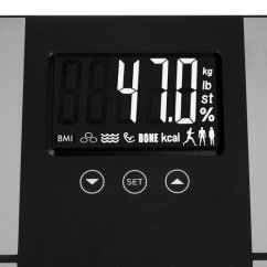 RUHHY 24638 LCD analytická koupelnová váha