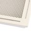 Krbová mřížka 16x16 cm, PREMIUM TREND krémový brokát s žaluzií