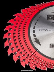 POWERMAT RTZTWD0082 Sada 5 pilových kotoučů 255x30mm 24/40/60/80/100Z
