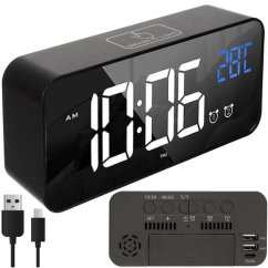 IZOXIS 24736 LED hodiny s budíkem