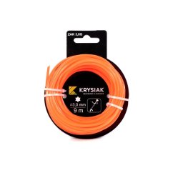 KRYSIAK žací struna 3 mm 9m - hvězdice
