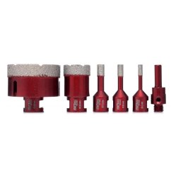 Kraft&Dele KD11219 sada diamantových vrtáků do keramiky 6 ks