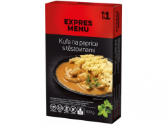 Expres Menu kuře na paprice s těstovinami 1 porce 500g