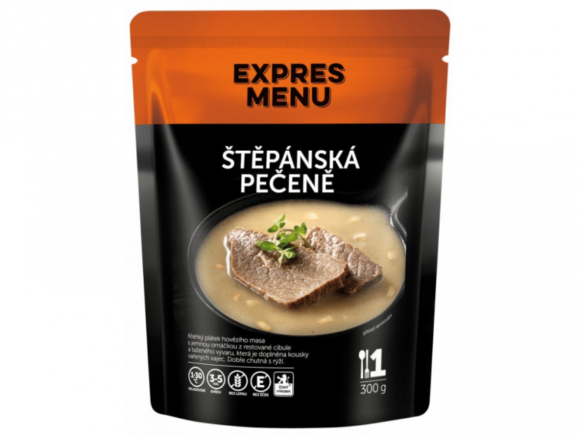 Expres Menu štěpánská pečeně 1 porce 300g