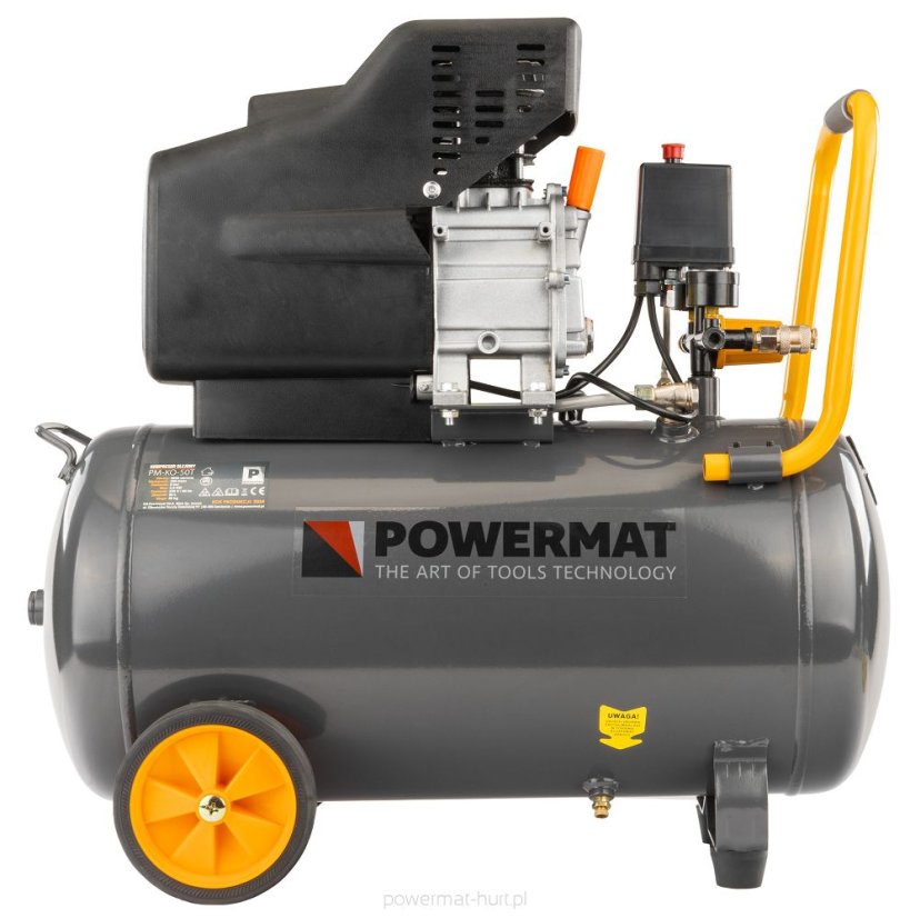 POWERMAT olejový kompresor 50l - PM-KO-50T