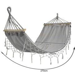 GARDLOV 25465 Zahradní houpací síť 200x150 cm