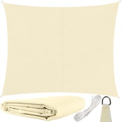 GARDLOV 23163 Stínová plachta 3x2 m béžová