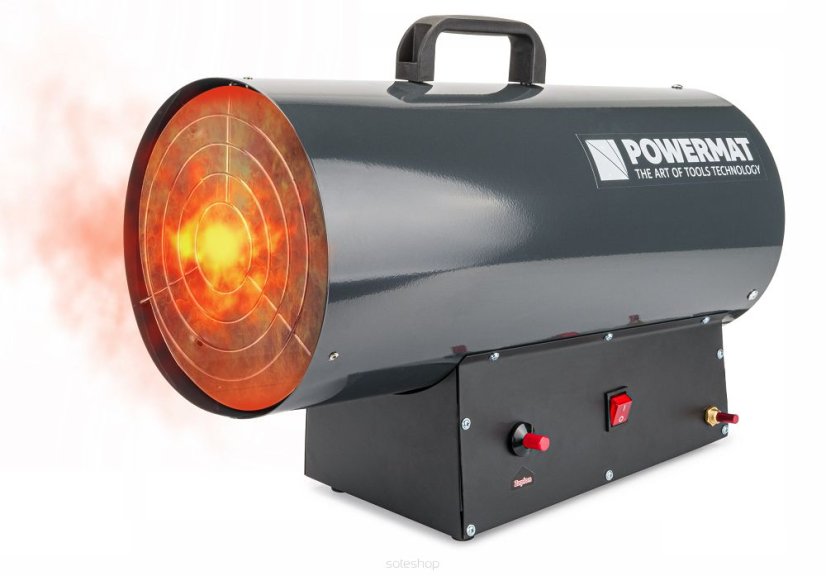 POWERMAT Plynový ohřívač + regulátor a hadice 45kW PM-NAG-45GN