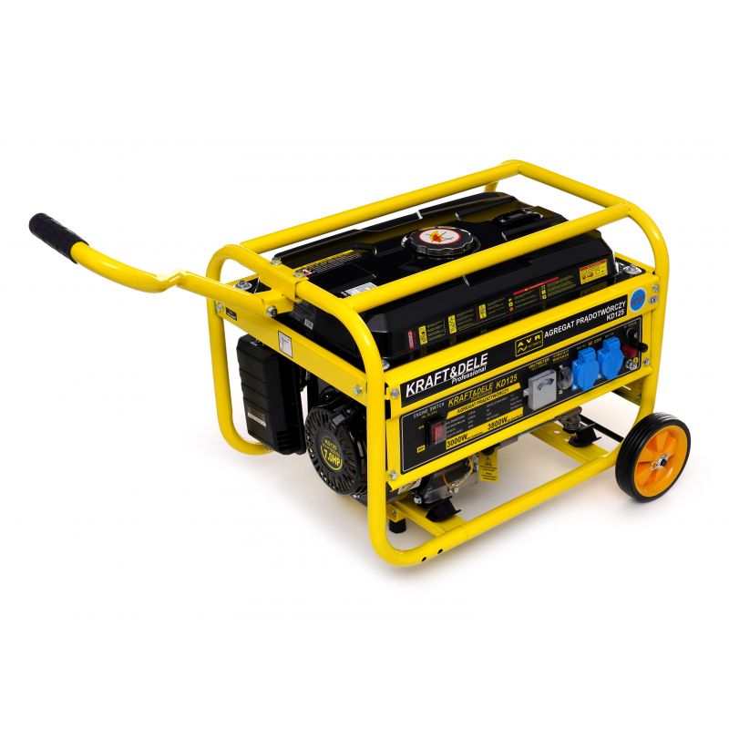 Kraft&Dele elektrocentrála 3800W 12V/230V KD125