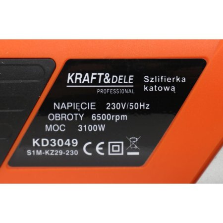 Kraft&Dele úhlová bruska 230mm 3100W KD3049