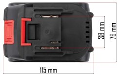 RED TECHNIC RT0053/0064/0104-BT Baterie 21V 2Ah
