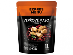 Expres Menu vepřové maso s fazolemi 1 porce 300g