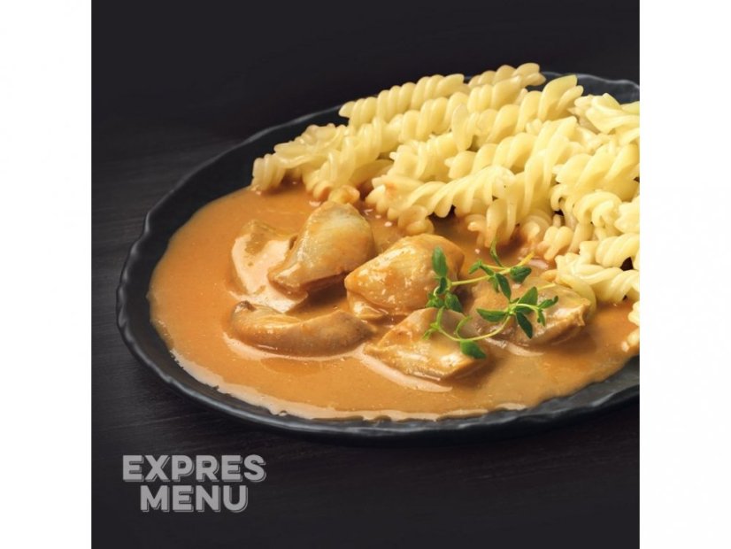 Expres Menu kuře na paprice s těstovinami 1 porce 500g