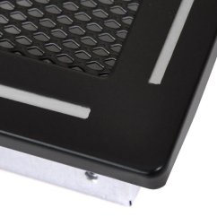 Krbová mřížka 16x45 cm, PREMIUM TREND černý mat