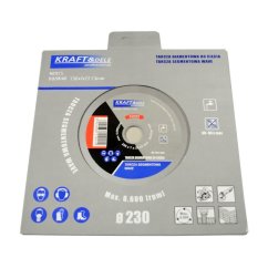 Kraft&Dele KD925 segmentový kotouč pro řezání betonu 230x7x22,23mm
