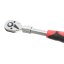 Kraft&Dele KD10327 teleskopická ráčna 1/4" 72T