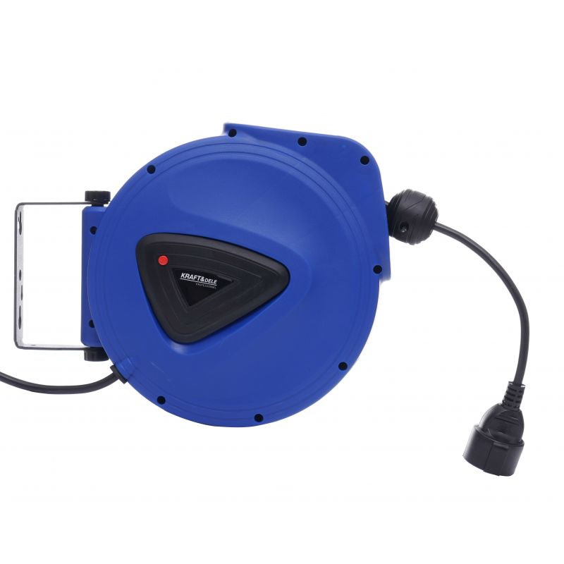 Kraft&Dele KD4029 20 m samonavíjecí prodlužovací kabel (buben)