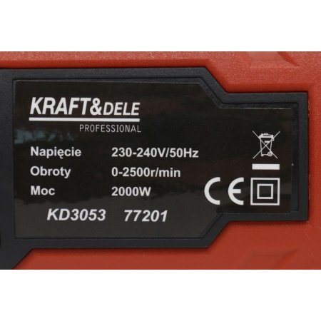 Kraft&Dele elektrická ocasová pila 2000W KD3053