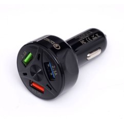 Kraft&Deleí KD1238 Nabíječka do auta Quick charge 3x USB