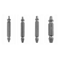 KRAFT&DELE Sada pro vytahování zalomených šroubů 4ks 2,5-6mm KD10199