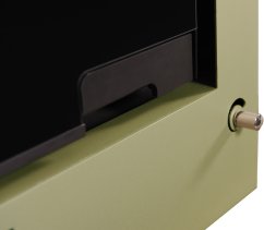 HS FLAMINGO krbová kamna AQUAFLAM VARIO SAPORO 11 kW - olivová (bez výměníku)