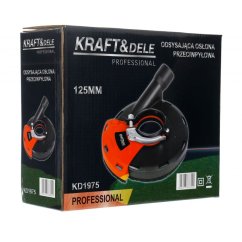 Kraft&Dele KD1975 kryt pro odsávání prachu pro úhlovou brusku 125mm