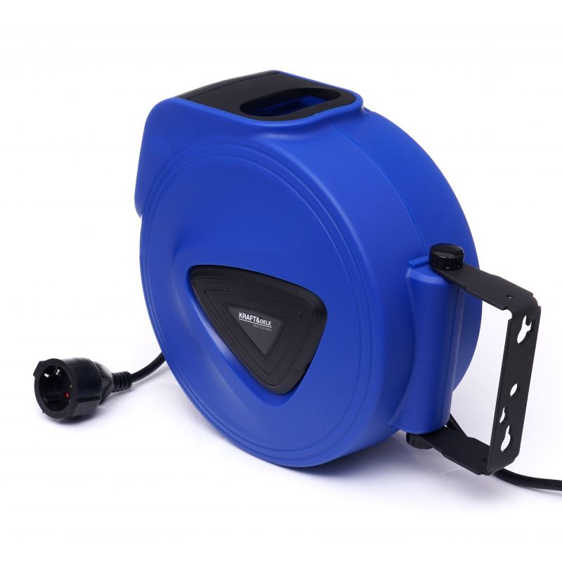 Kraft&Dele KD4029 20 m samonavíjecí prodlužovací kabel (buben)
